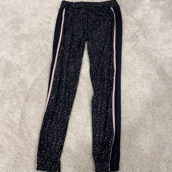 Lululemon C5 yoga Pants with Light Pink Piping  Size 4 - Picture 7 of 8